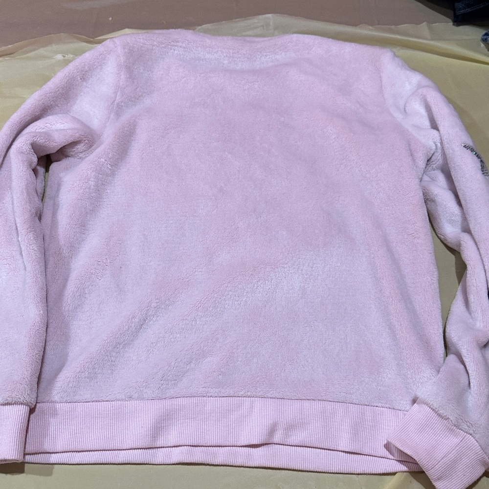 Pink Unicorn Sweatshirt with Star Accents size 14/16 XL - Picture 4 of 5
